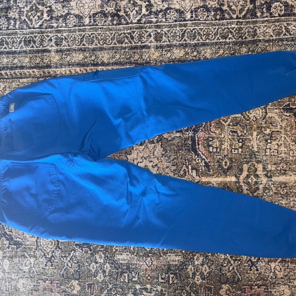 Figs Zamora Jogger Scrub Pants Royal Blue Size XS - Picture 2 of 3